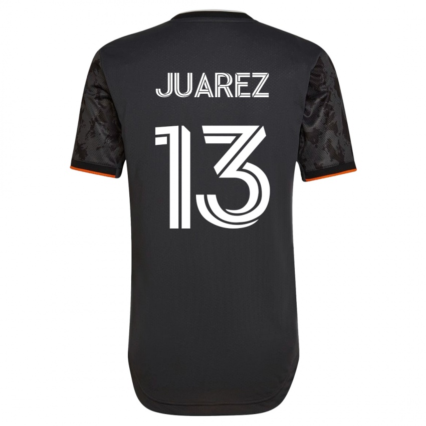Kinder Jathan Juarez #13 Schwarz Auswärtstrikot Trikot 2023/24 T-Shirt Schweiz