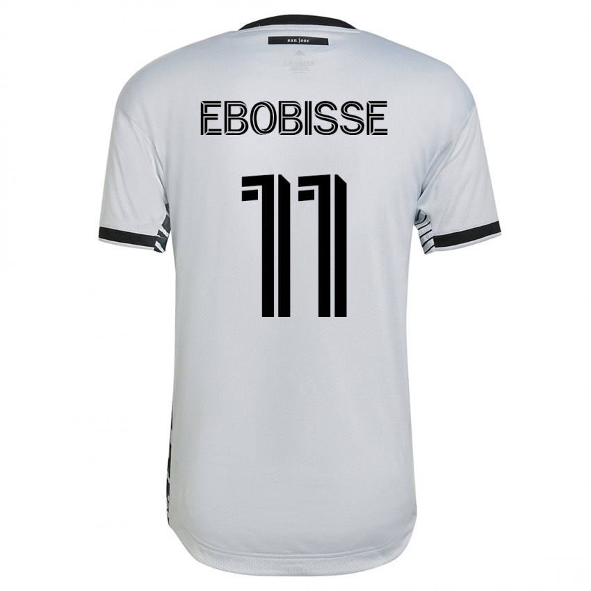 Enfant Maillot Jeremy Ebobisse #11 Blanc Tenues Extérieur 2023/24 T-Shirt Suisse