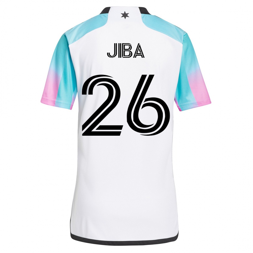 Kinder Ryen Jiba #26 Weiß Auswärtstrikot Trikot 2023/24 T-Shirt Schweiz