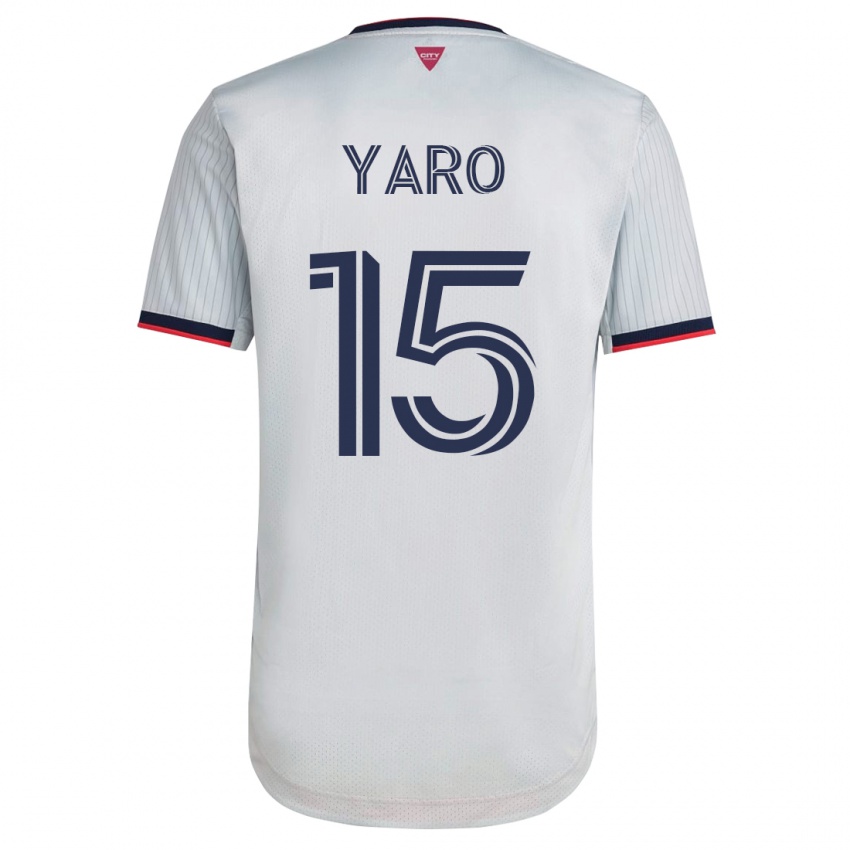 Enfant Maillot Joshua Yaro #15 Blanc Tenues Extérieur 2023/24 T-Shirt Suisse