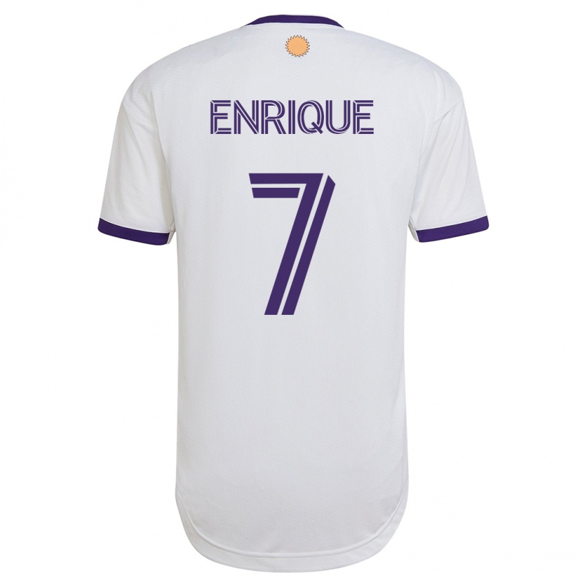 Enfant Maillot Ramiro Enrique #7 Blanc Tenues Extérieur 2023/24 T-Shirt Suisse