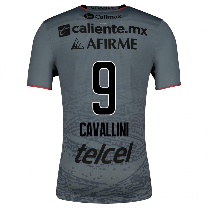 Enfant Maillot Lucas Cavallini #9 Gris Tenues Extérieur 2023/24 T-Shirt Suisse