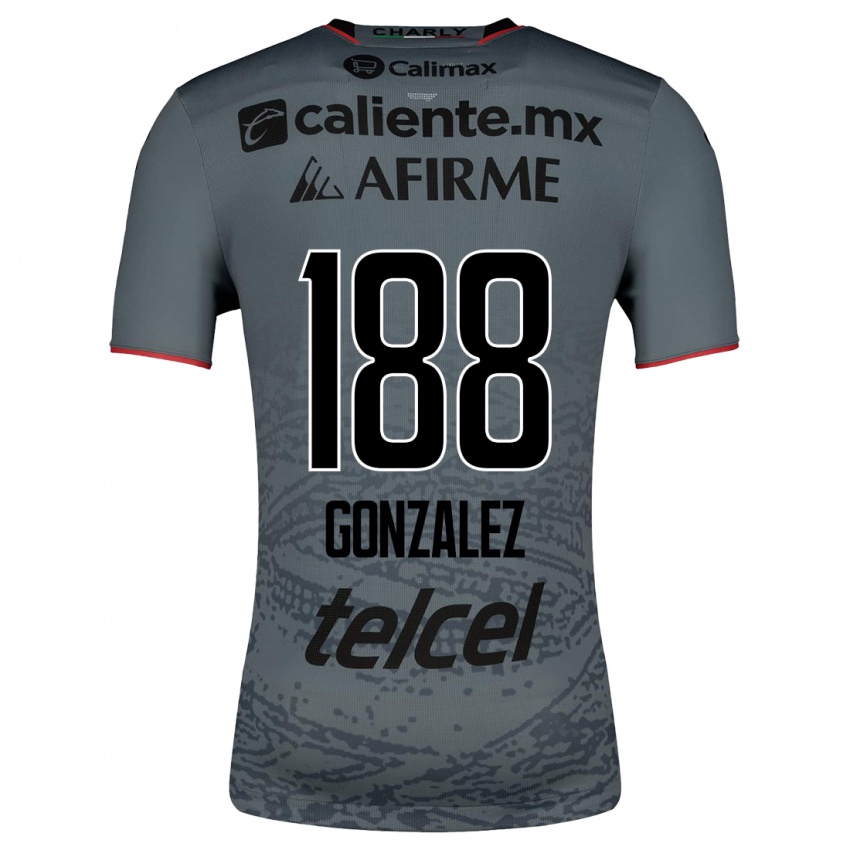 Enfant Maillot Jorge González #188 Gris Tenues Extérieur 2023/24 T-Shirt Suisse