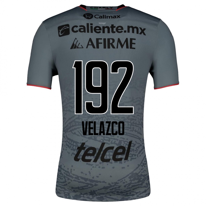 Enfant Maillot Emiliano Velazco #192 Gris Tenues Extérieur 2023/24 T-Shirt Suisse