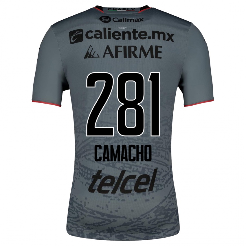 Enfant Maillot Javier Camacho #281 Gris Tenues Extérieur 2023/24 T-Shirt Suisse