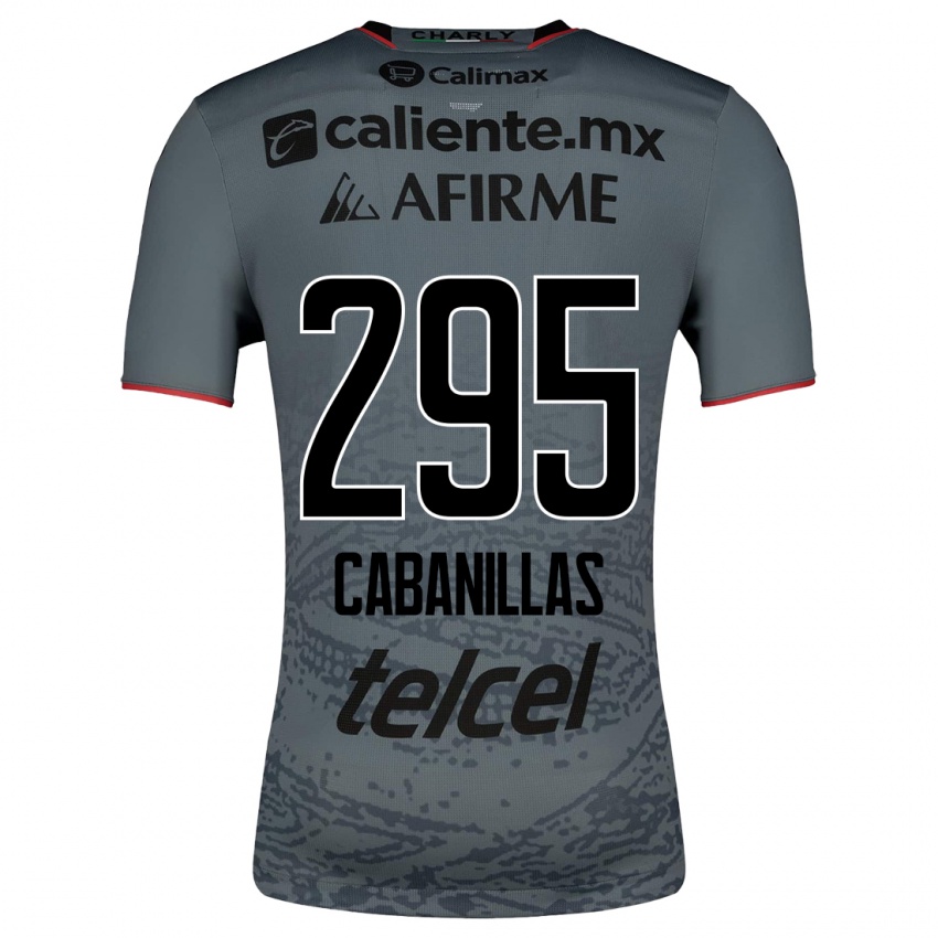 Enfant Maillot Osvaldo Cabanillas #295 Gris Tenues Extérieur 2023/24 T-Shirt Suisse