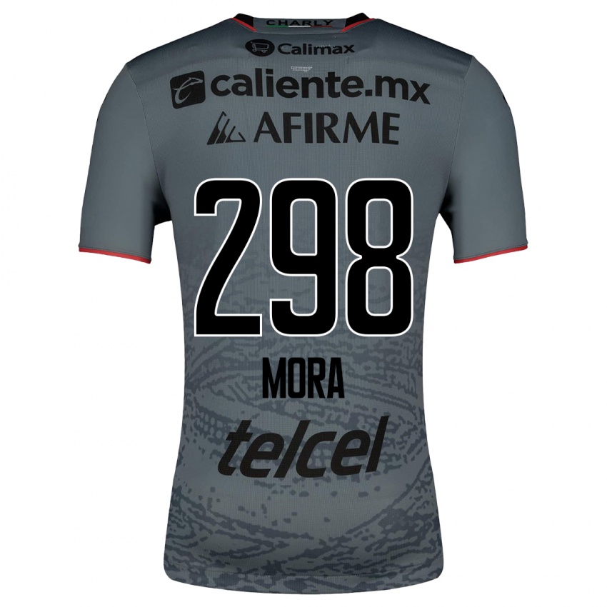 Enfant Maillot Gilberto Mora #298 Gris Tenues Extérieur 2023/24 T-Shirt Suisse