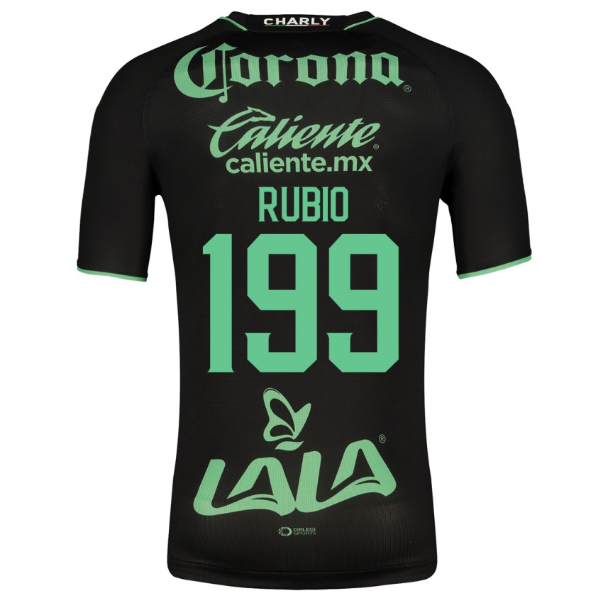 Enfant Maillot Ronaldo Rubio #199 Noir Tenues Extérieur 2023/24 T-Shirt Suisse