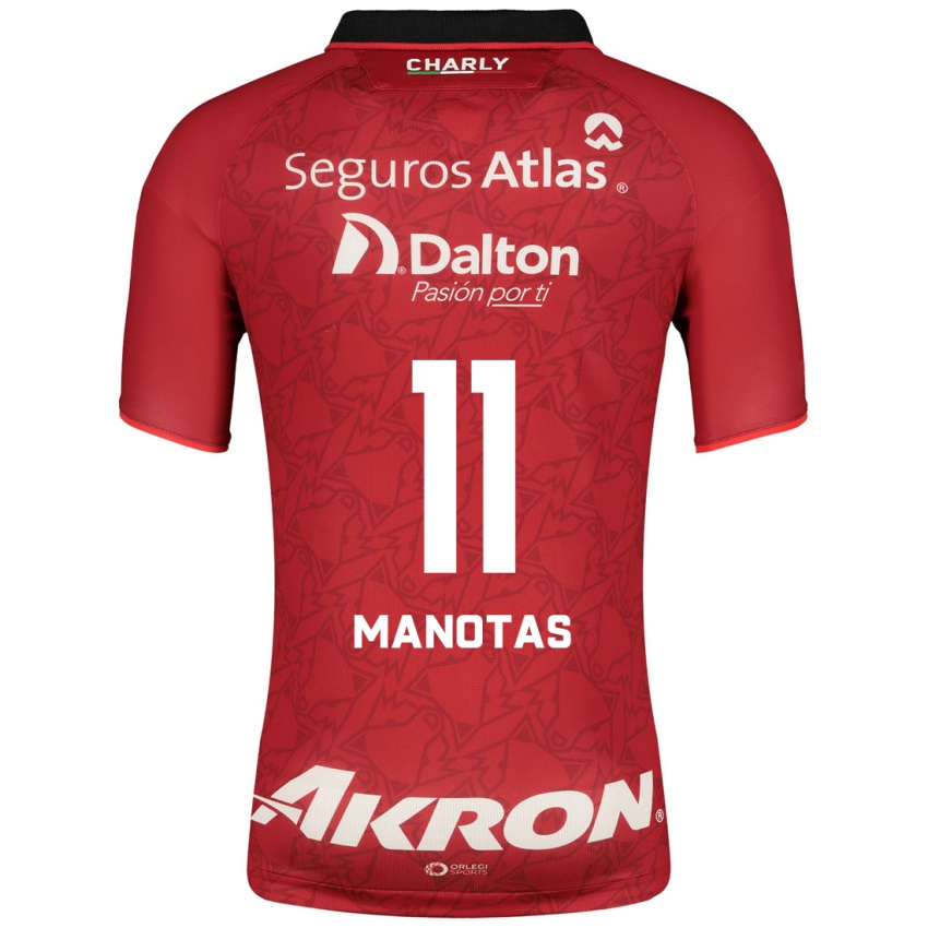 Enfant Maillot Mauro Manotas #11 Rouge Tenues Extérieur 2023/24 T-Shirt Suisse