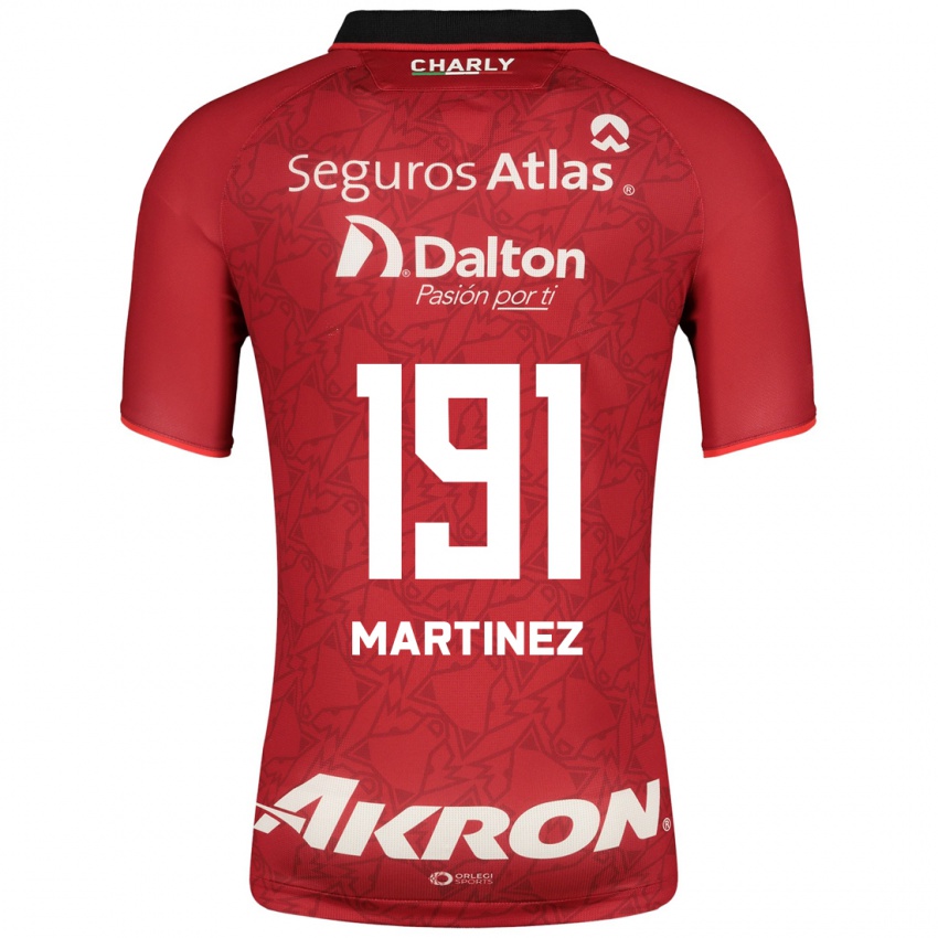 Kinder Gustavo Martínez #191 Rot Auswärtstrikot Trikot 2023/24 T-Shirt Schweiz