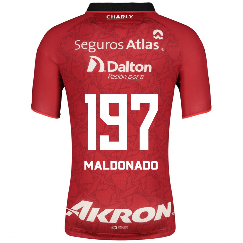 Kinder Leonardo Pérez Maldonado #197 Rot Auswärtstrikot Trikot 2023/24 T-Shirt Schweiz
