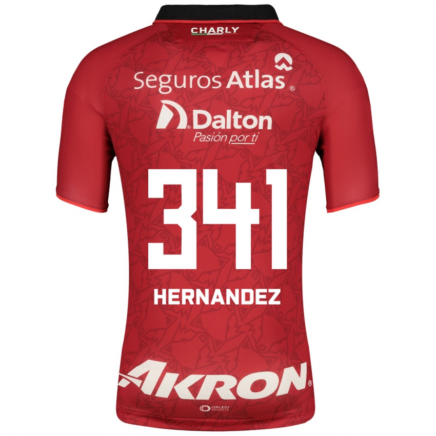 Kinder Leonardo Hernández #341 Rot Auswärtstrikot Trikot 2023/24 T-Shirt Schweiz