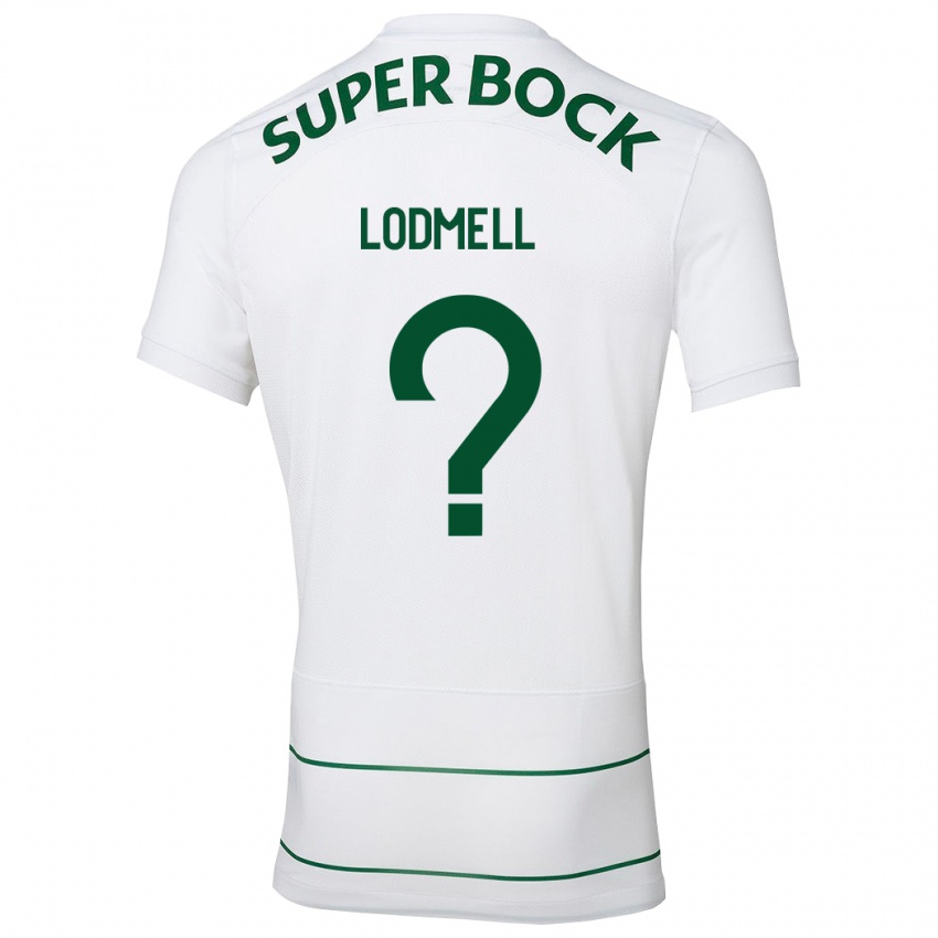 Enfant Maillot William Lodmell #0 Blanc Tenues Extérieur 2023/24 T-Shirt Suisse