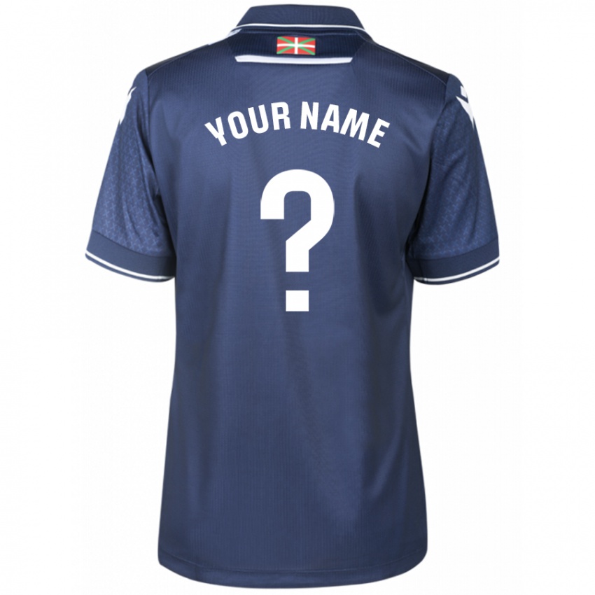 Enfant Maillot Votre Nom #0 Marin Tenues Extérieur 2023/24 T-Shirt Suisse