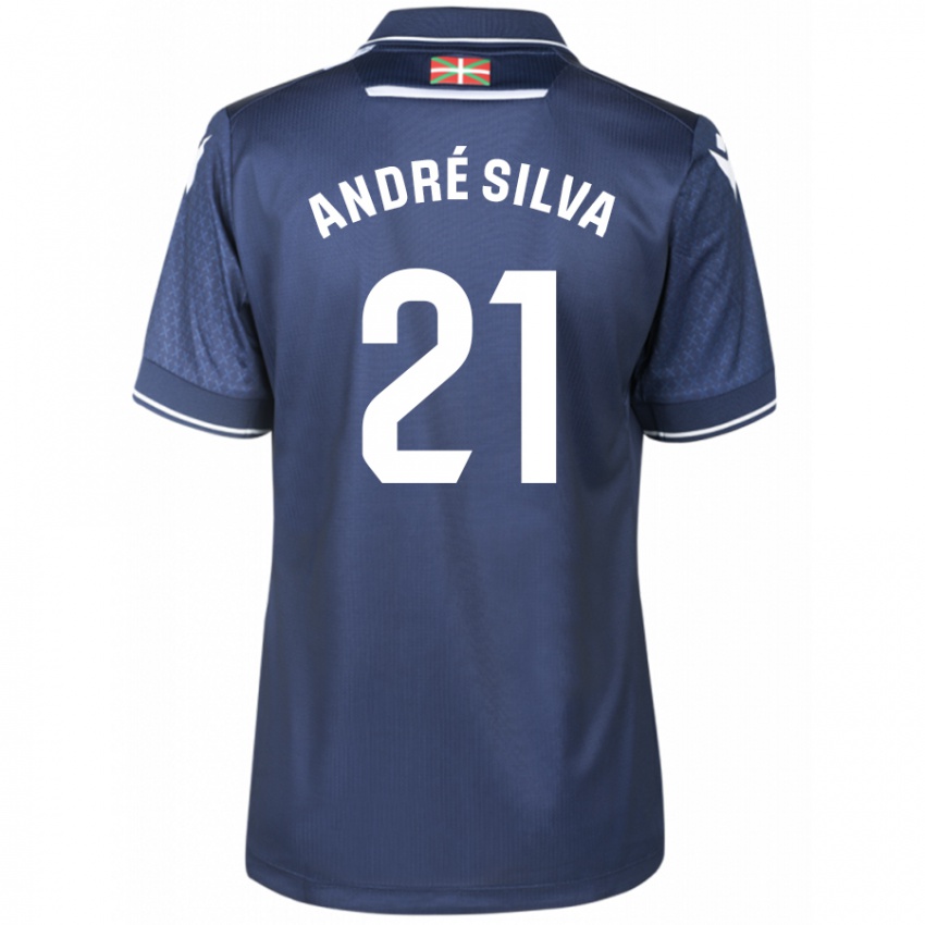 Enfant Maillot Andre Silva #21 Marin Tenues Extérieur 2023/24 T-Shirt Suisse