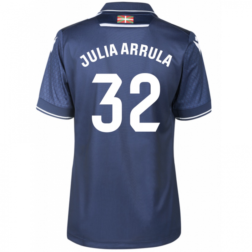 Kinder Julia Arrula #32 Marine Auswärtstrikot Trikot 2023/24 T-Shirt Schweiz