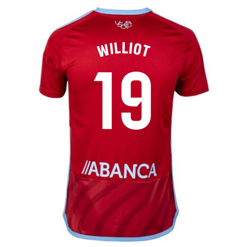 Enfant Maillot Williot Swedberg #19 Rouge Tenues Extérieur 2023/24 T-Shirt Suisse