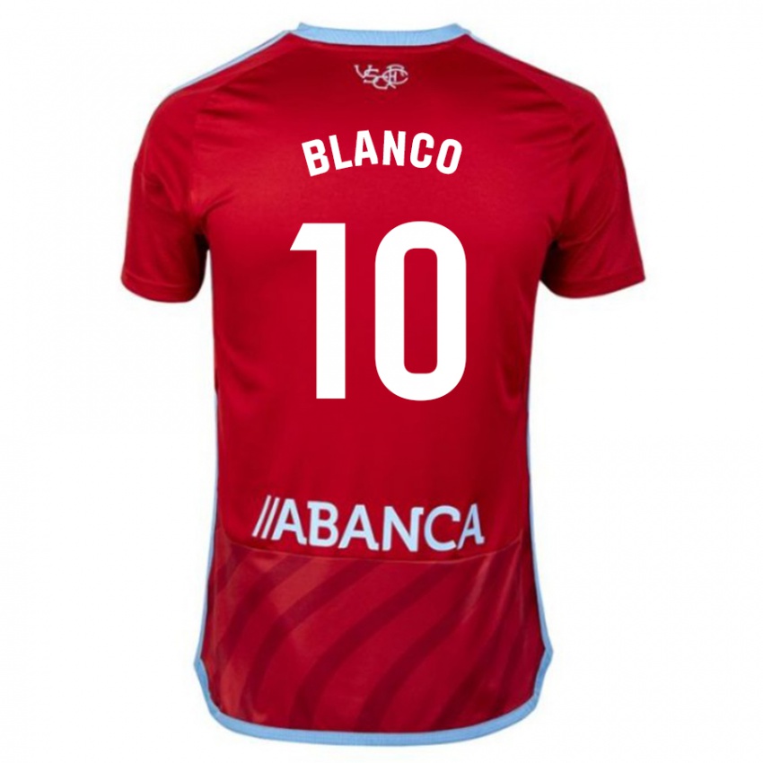 Enfant Maillot Raúl Blanco #10 Rouge Tenues Extérieur 2023/24 T-Shirt Suisse