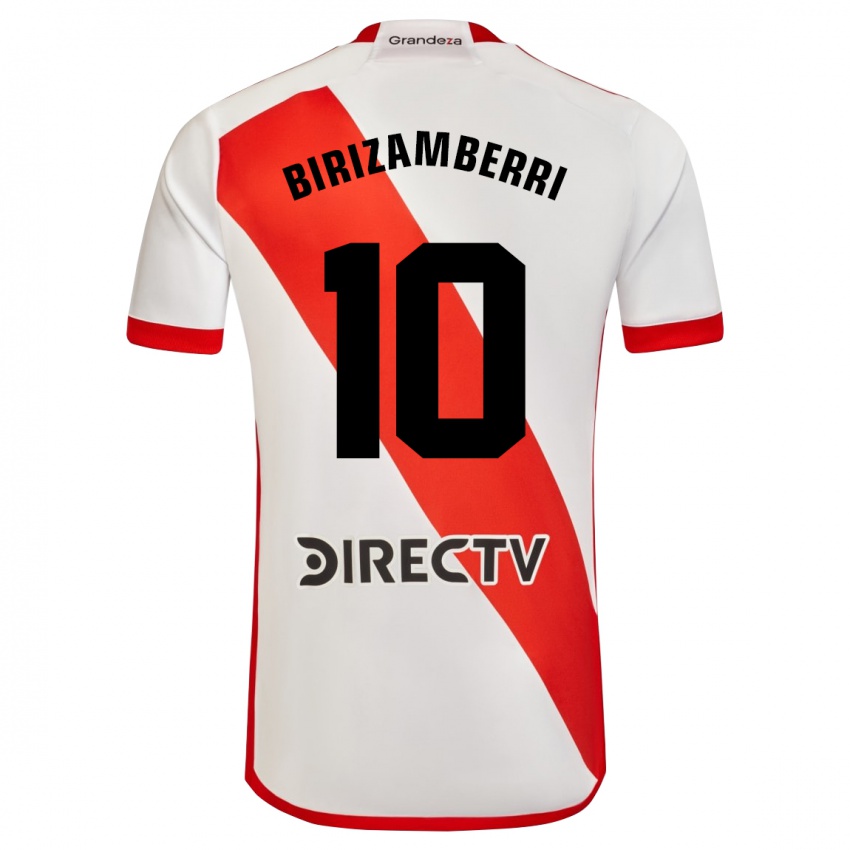 Herren María Carolina Birizamberri Rivero #10 Weiß Rot Heimtrikot Trikot 2023/24 T-Shirt Schweiz