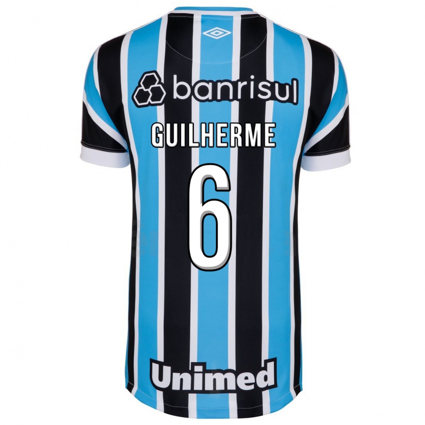 Homme Maillot Zé Guilherme #6 Bleu Tenues Domicile 2023/24 T-Shirt Suisse