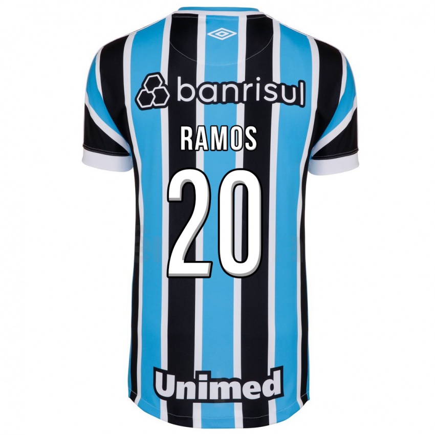 Herren Mónica Ramos #20 Blau Heimtrikot Trikot 2023/24 T-Shirt Schweiz