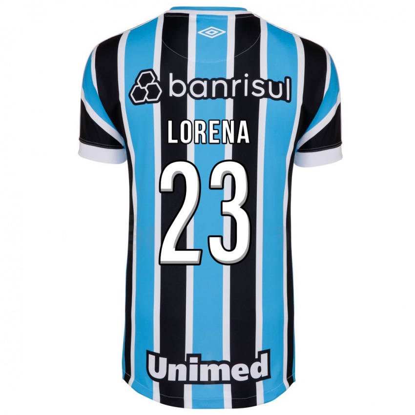 Herren Lorena #23 Blau Heimtrikot Trikot 2023/24 T-Shirt Schweiz