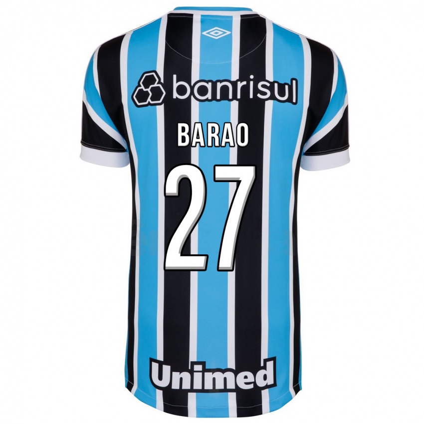 Herren Dani Barão #27 Blau Heimtrikot Trikot 2023/24 T-Shirt Schweiz