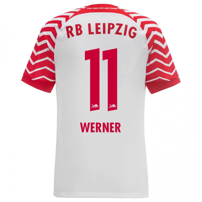 Herren Timo Werner #11 Weiß Heimtrikot Trikot 2023/24 T-Shirt Schweiz