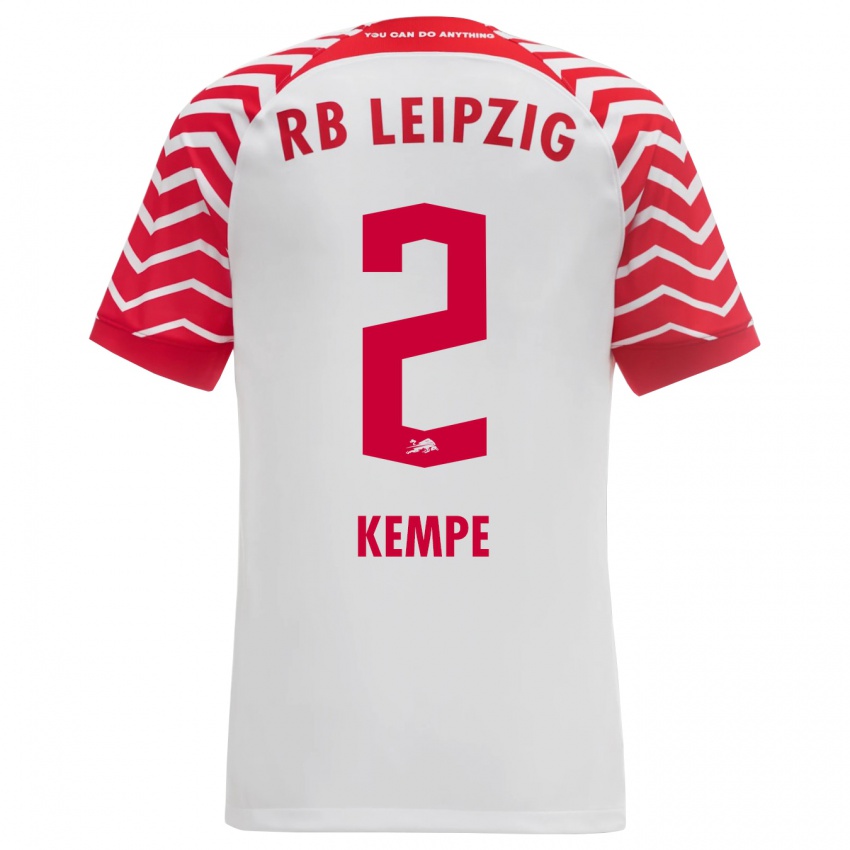 Herren Frederike Kempe #2 Weiß Heimtrikot Trikot 2023/24 T-Shirt Schweiz