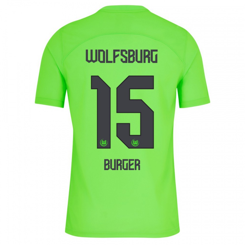 Herren Jan Bürger #15 Grün Heimtrikot Trikot 2023/24 T-Shirt Schweiz