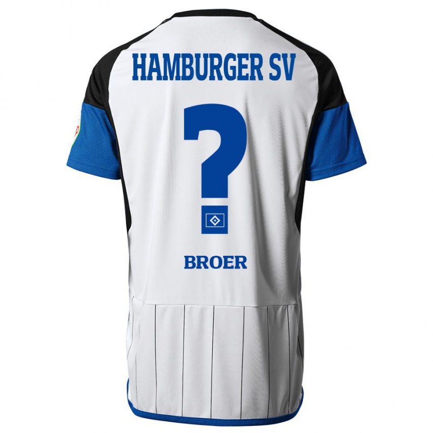 Homme Maillot Yannick Tim Bröer #0 Blanc Tenues Domicile 2023/24 T-Shirt Suisse