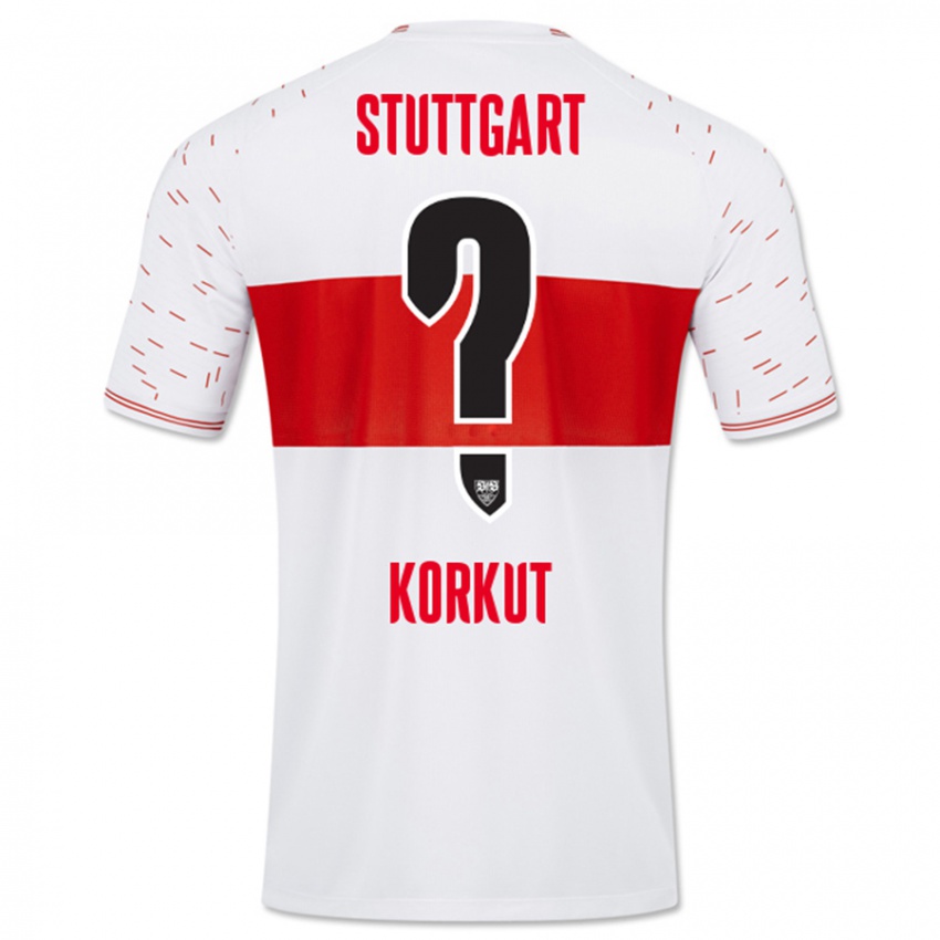 Homme Maillot Efe Korkut #0 Blanc Tenues Domicile 2023/24 T-Shirt Suisse