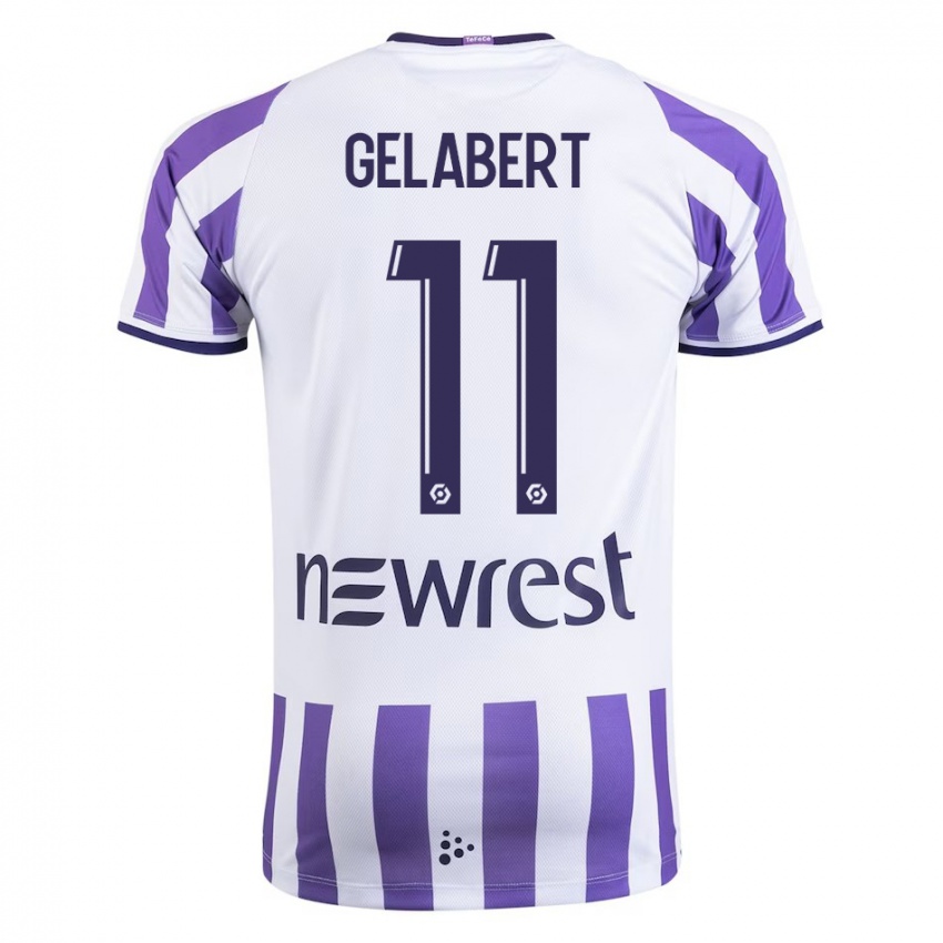 Herren César Gelabert #11 Weiß Heimtrikot Trikot 2023/24 T-Shirt Schweiz