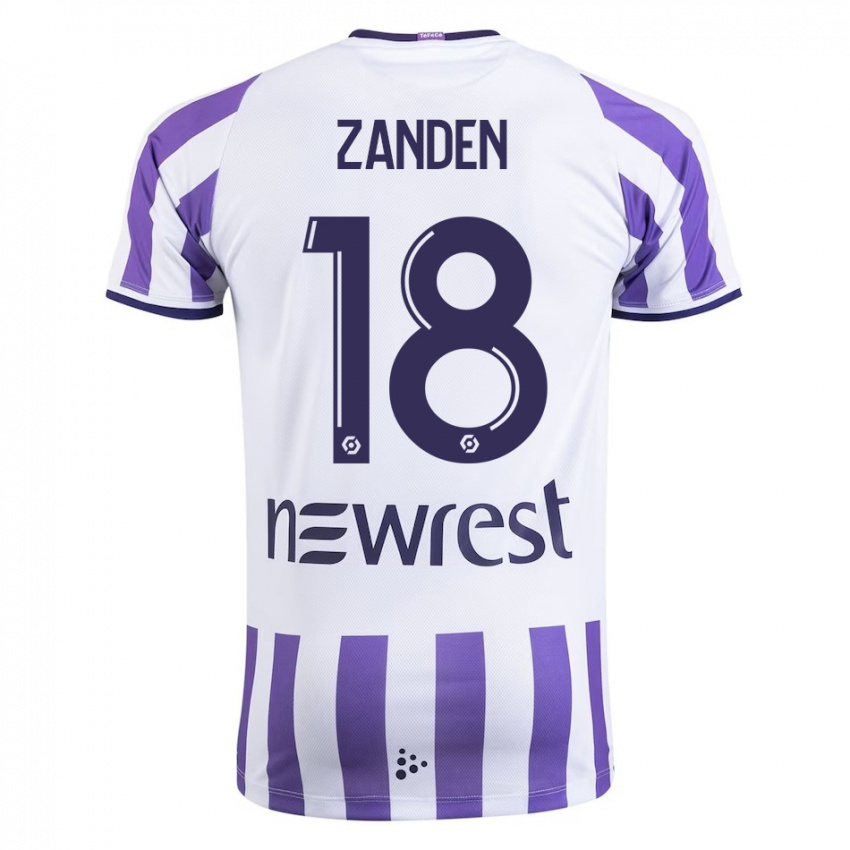 Herren Oliver Zandén #18 Weiß Heimtrikot Trikot 2023/24 T-Shirt Schweiz