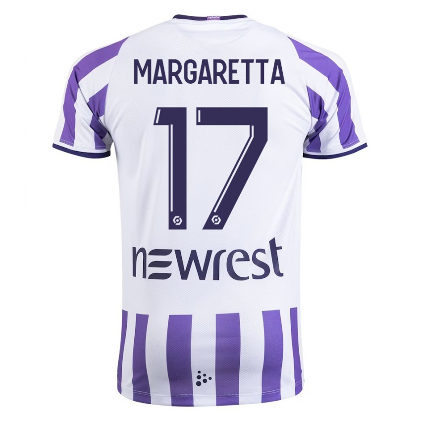 Herren Jessica Margaretta #17 Weiß Heimtrikot Trikot 2023/24 T-Shirt Schweiz