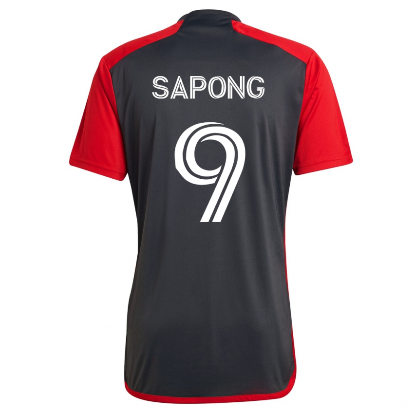 Homme Maillot C.j. Sapong #9 Gris Tenues Domicile 2023/24 T-Shirt Suisse