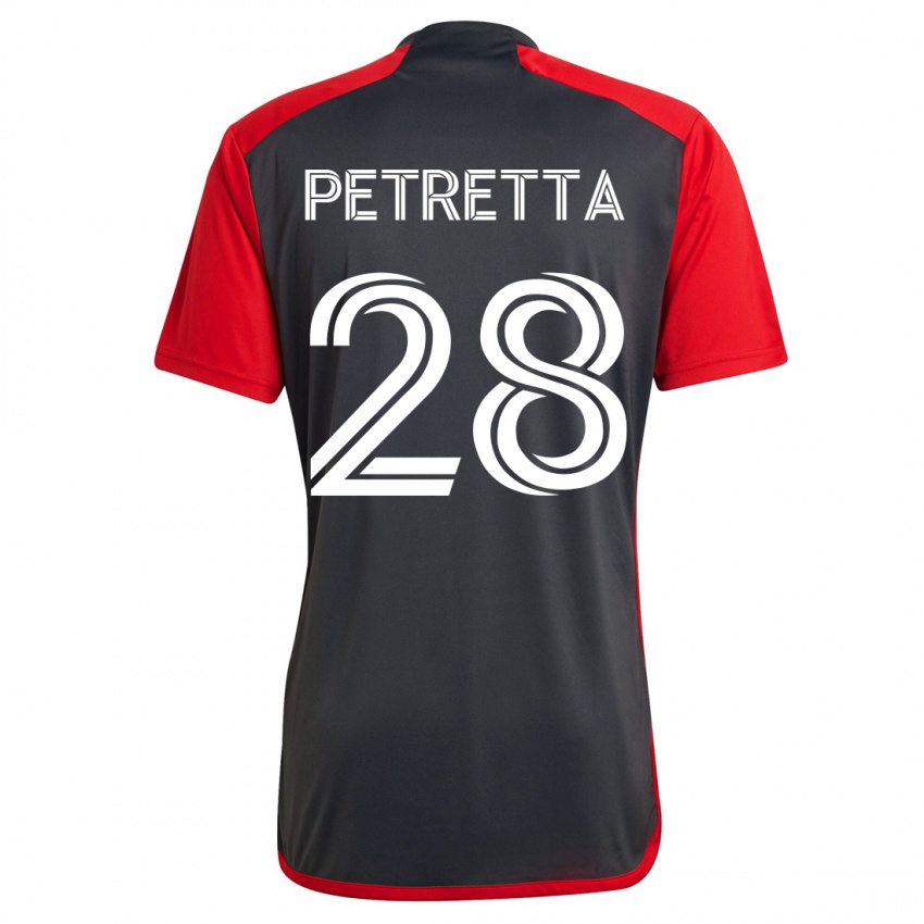 Homme Maillot Raoul Petretta #28 Gris Tenues Domicile 2023/24 T-Shirt Suisse
