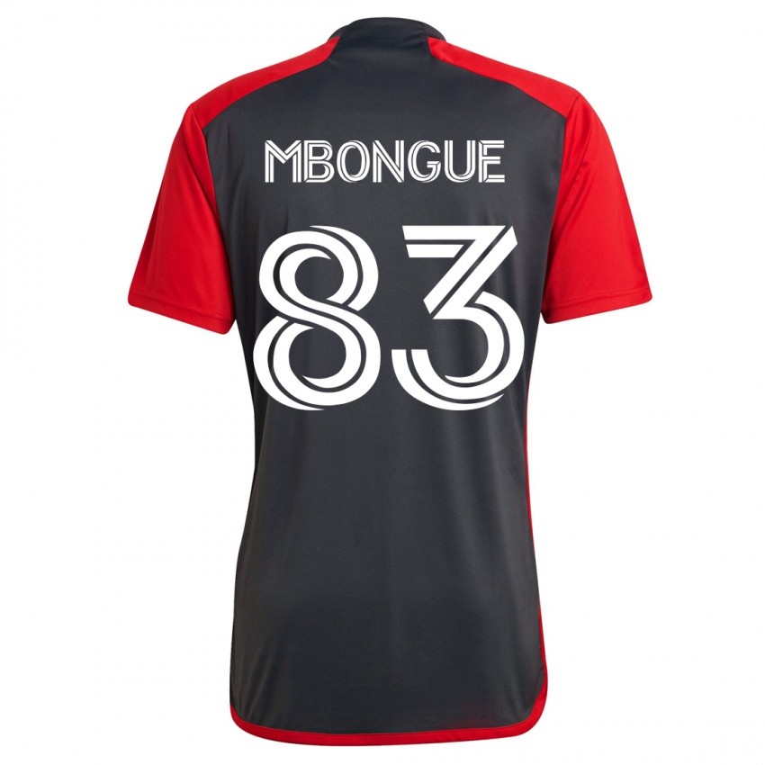 Homme Maillot Hugo Mbongue #83 Gris Tenues Domicile 2023/24 T-Shirt Suisse