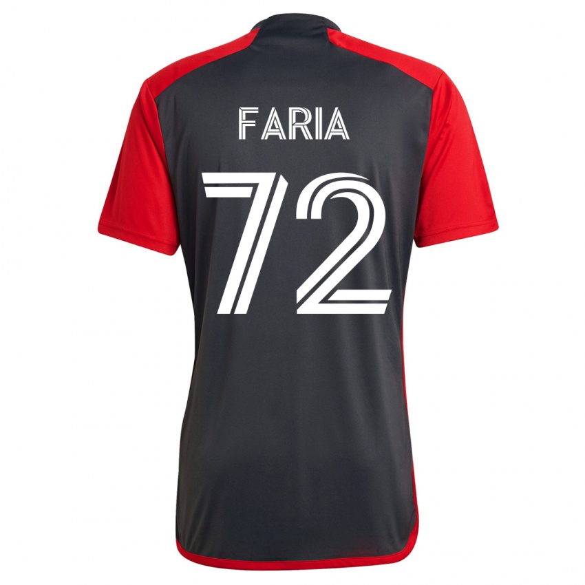 Homme Maillot Jordan Faria #72 Gris Tenues Domicile 2023/24 T-Shirt Suisse