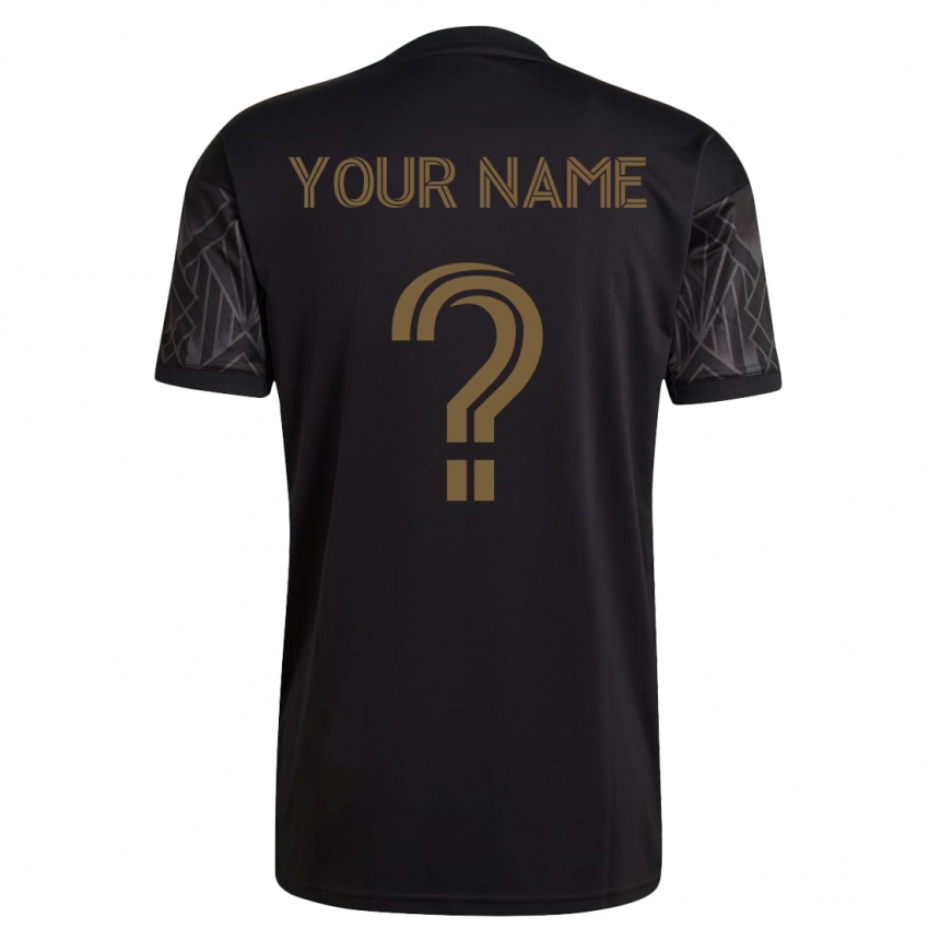 Homme Maillot Votre Nom #0 Noir Tenues Domicile 2023/24 T-Shirt Suisse