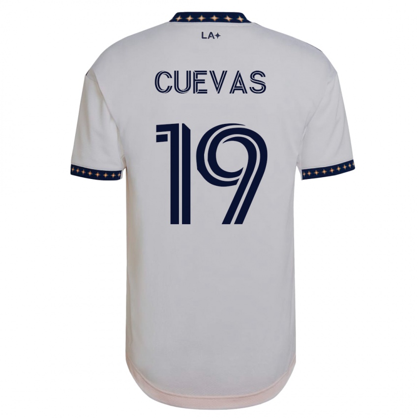 Homme Maillot Mauricio Cuevas #19 Blanc Tenues Domicile 2023/24 T-Shirt Suisse
