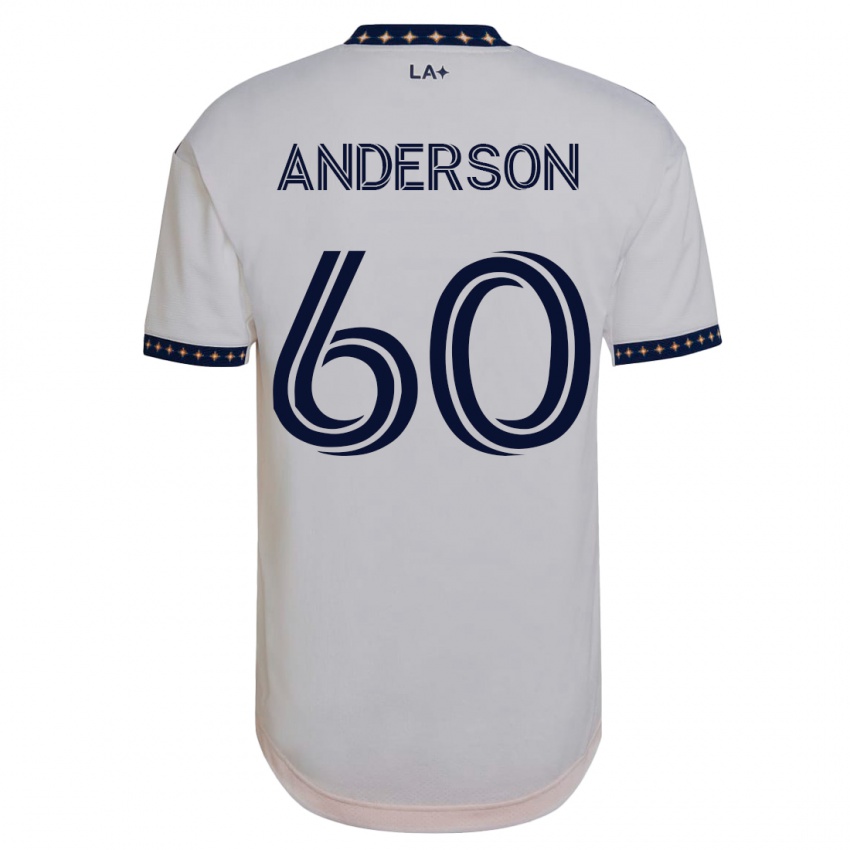 Herren Nolan Anderson #60 Weiß Heimtrikot Trikot 2023/24 T-Shirt Schweiz