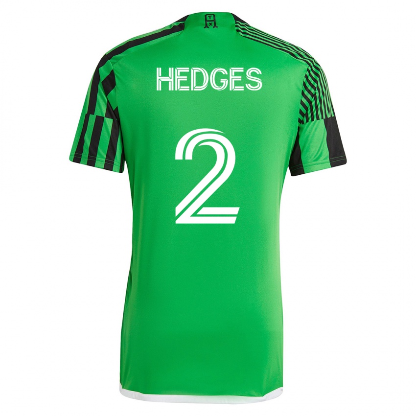 Herren Matt Hedges #2 Grün Schwarz Heimtrikot Trikot 2023/24 T-Shirt Schweiz
