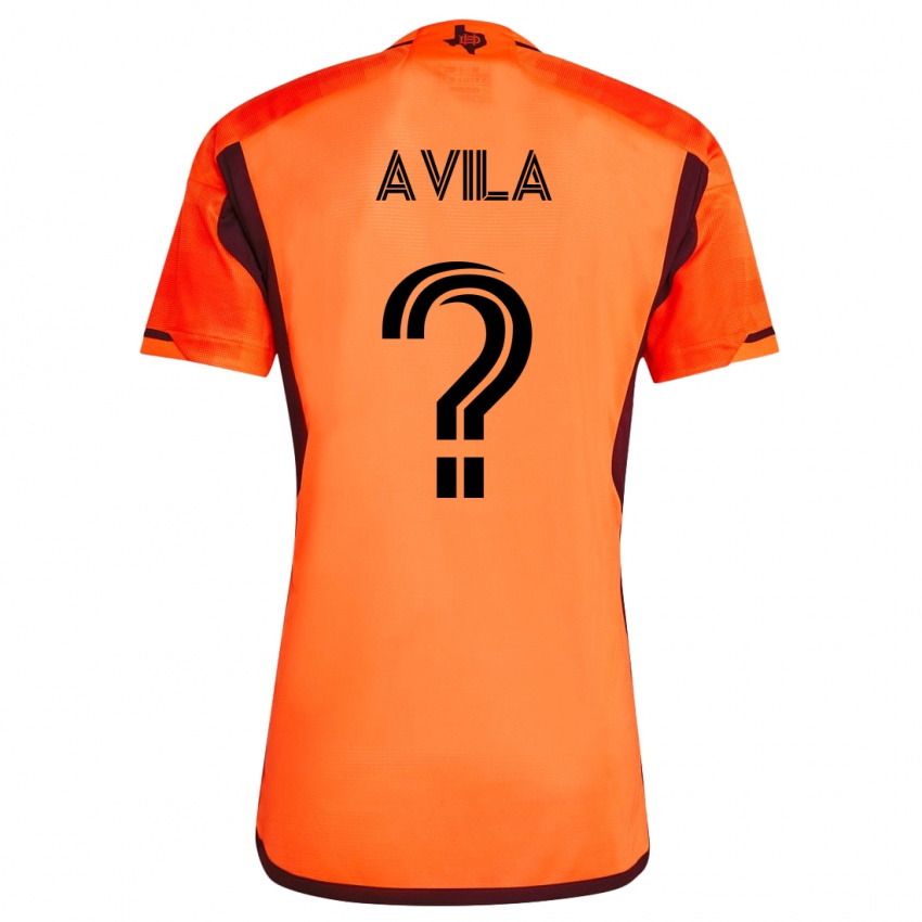 Homme Maillot Beto Avila #0 Orange Tenues Domicile 2023/24 T-Shirt Suisse