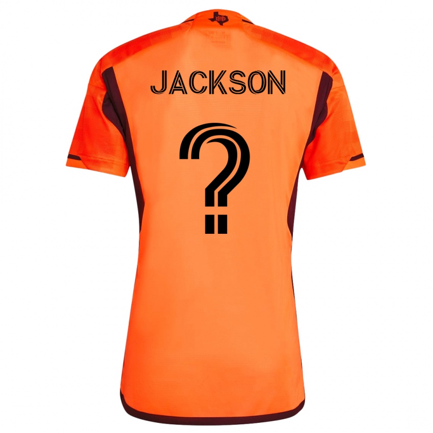 Homme Maillot Parker Jackson #0 Orange Tenues Domicile 2023/24 T-Shirt Suisse