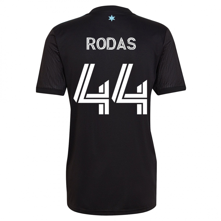 Homme Maillot Geremy Rodas #44 Noir Tenues Domicile 2023/24 T-Shirt Suisse