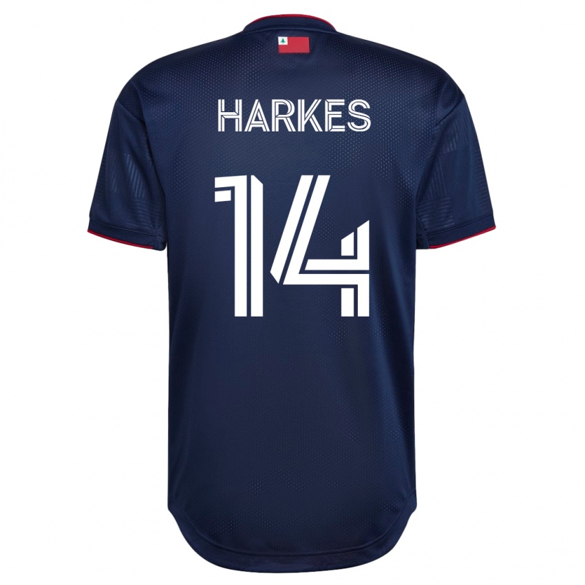 Homme Maillot Ian Harkes #14 Marin Tenues Domicile 2023/24 T-Shirt Suisse