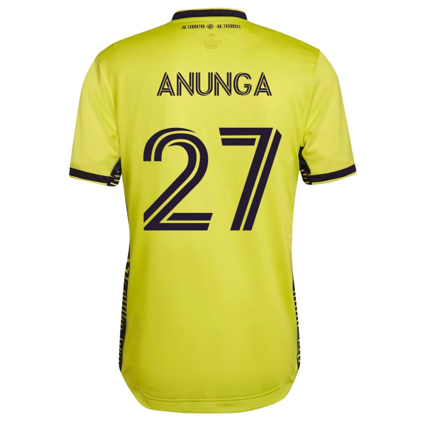 Herren Tah Anunga #27 Gelb Heimtrikot Trikot 2023/24 T-Shirt Schweiz