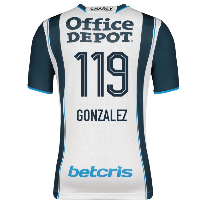 Homme Maillot Juan González #119 Marin Tenues Domicile 2023/24 T-Shirt Suisse
