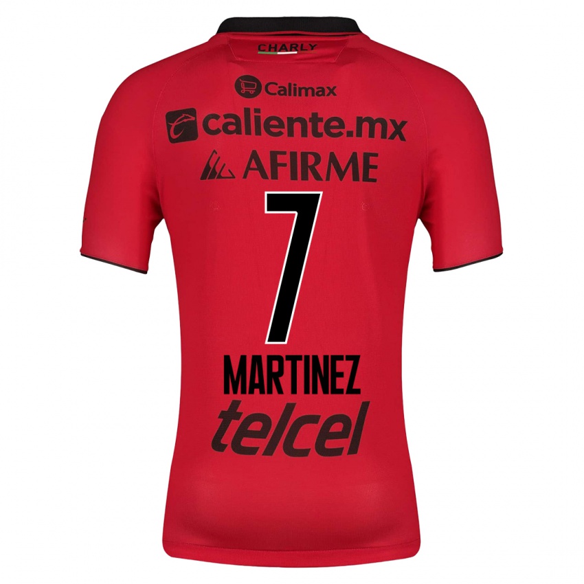 Homme Maillot Alejandro Martínez #7 Rouge Tenues Domicile 2023/24 T-Shirt Suisse